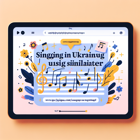 Lautschrift | IPA fürs Singen auf Ukrainisch