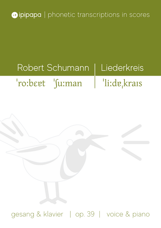 Robert Schumann: Liederzyklus, op. 39 (Mittlere Stimme)